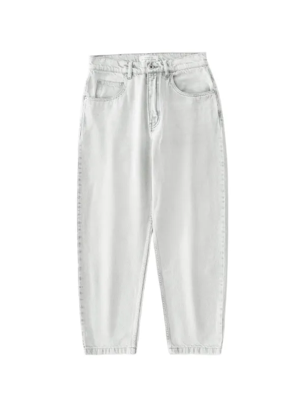 Studio Nicholson Jura Five-pocket Tapered Trousers in Grey