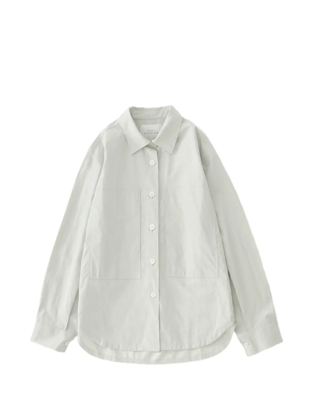 Studio Nicholson Paso patch pockets shirt - Toni neutri