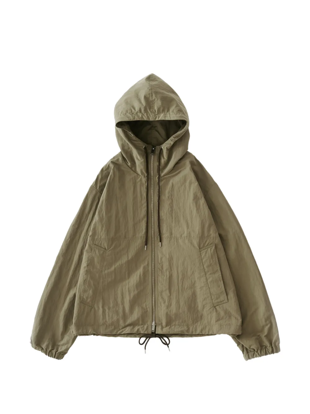 Studio Nicholson Mesa hooded welt pocket jacket - Verde