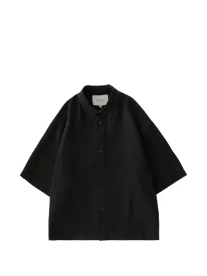 Studio Nicholson Mylo Denim Shirt | Black | FARFETCH BH