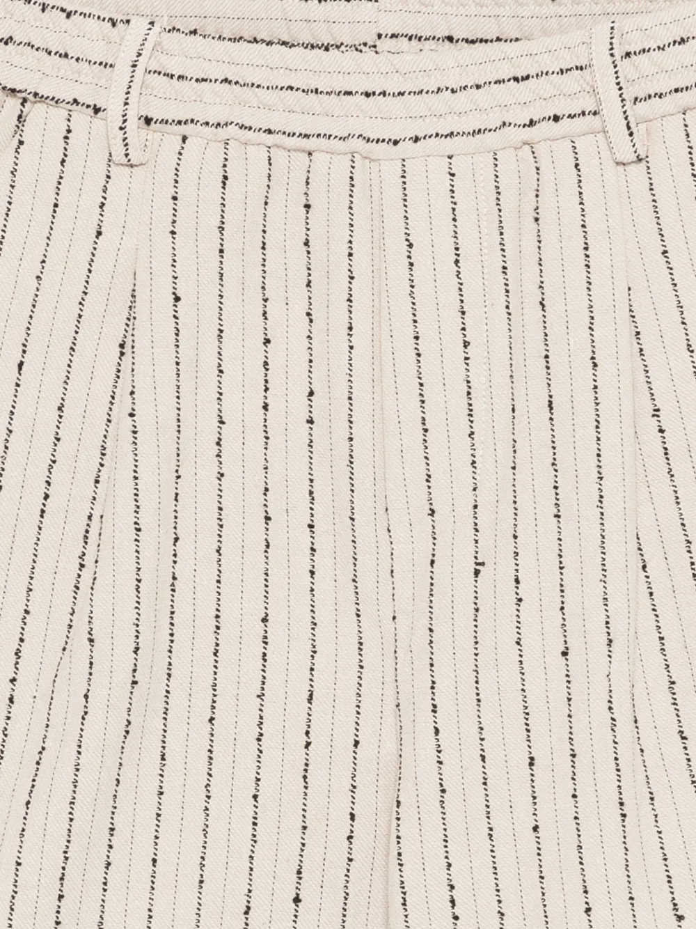  Paolo Pecora Kids Striped Shorts - Neutrals 