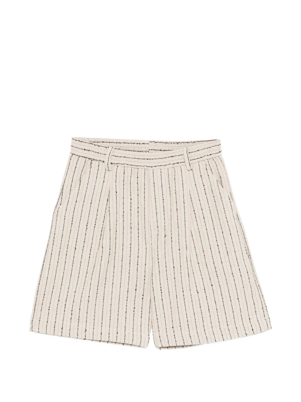 Paolo Pecora Kids striped shorts - Toni neutri