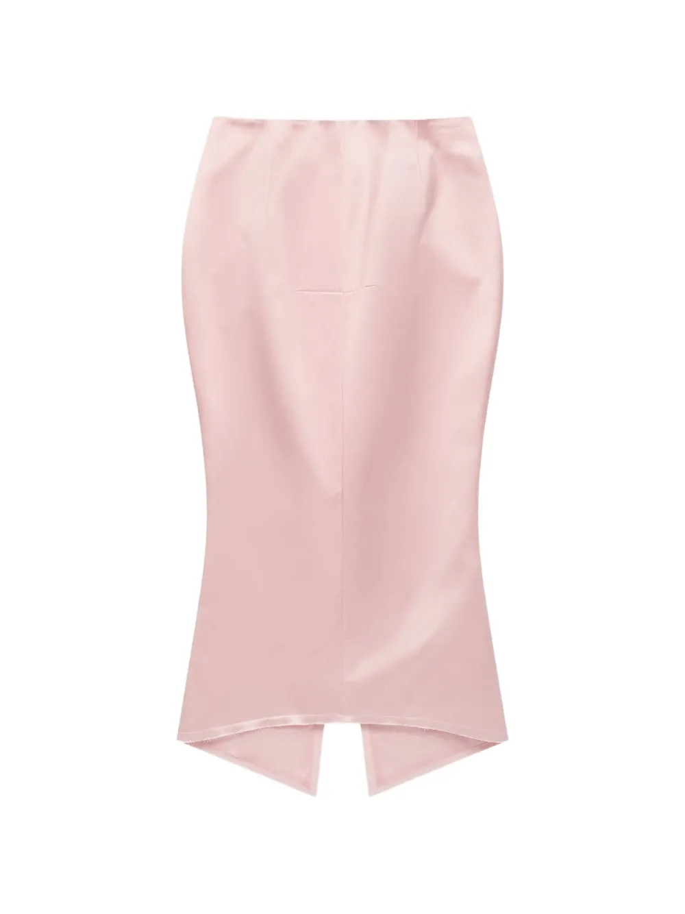 Matières Fécales slit midi skirt - Rosa