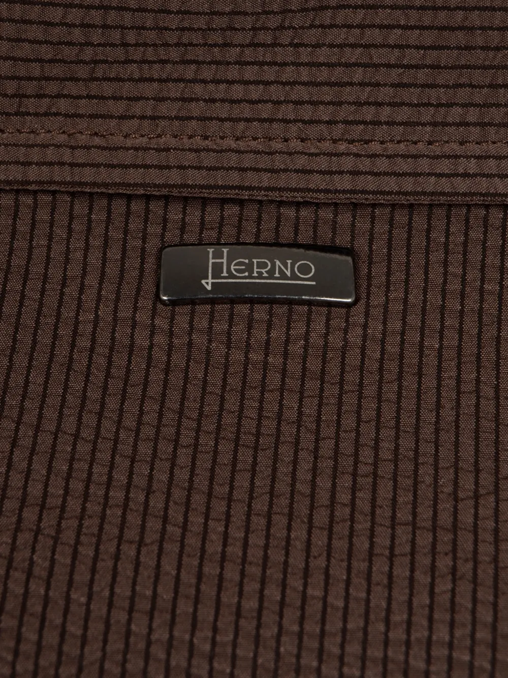  Herno Chest-pocket Shirt - Brown 