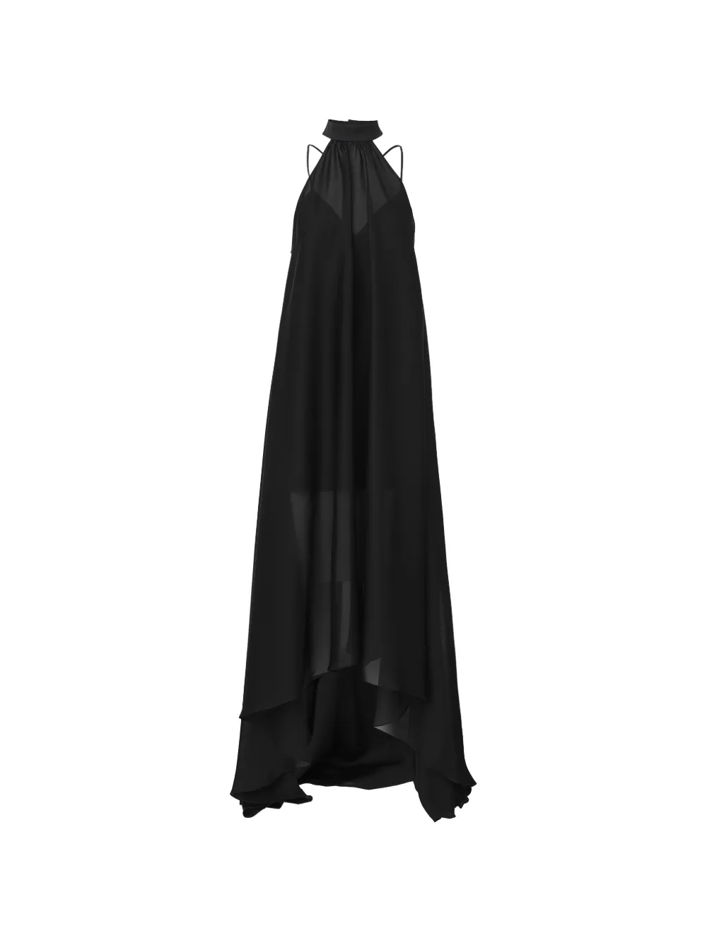 IL VOLO Luma halterneck dress - Nero