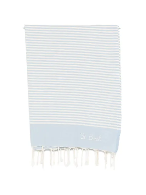 MC2 Saint Barth Foutas striped beach towel