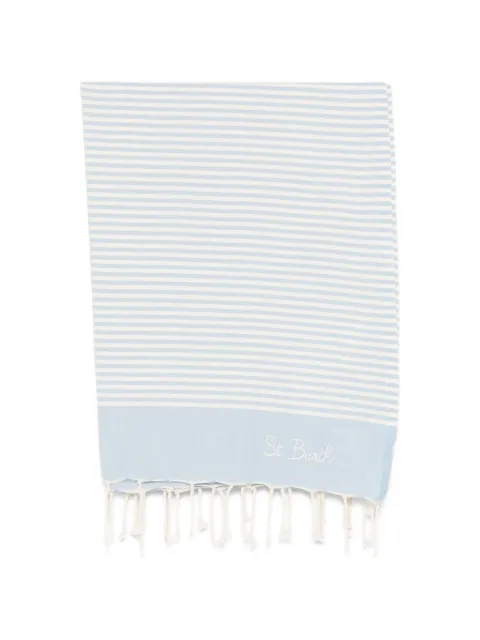 MC2 Saint Barth Foutas striped beach towel