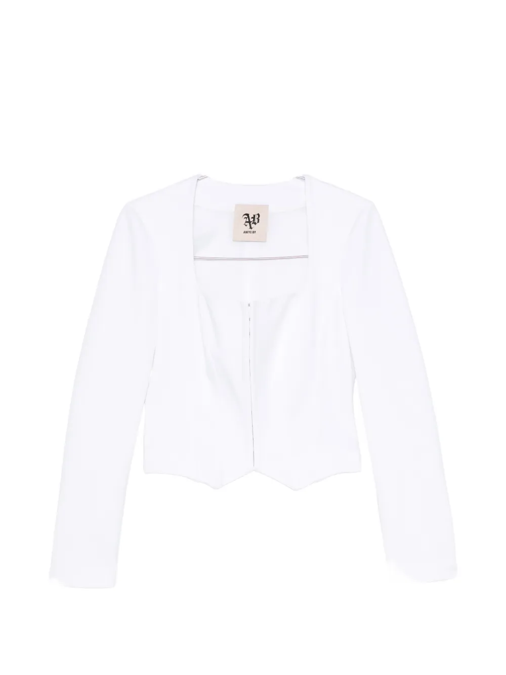 Aniye By Shana Square-neck Jacket In White