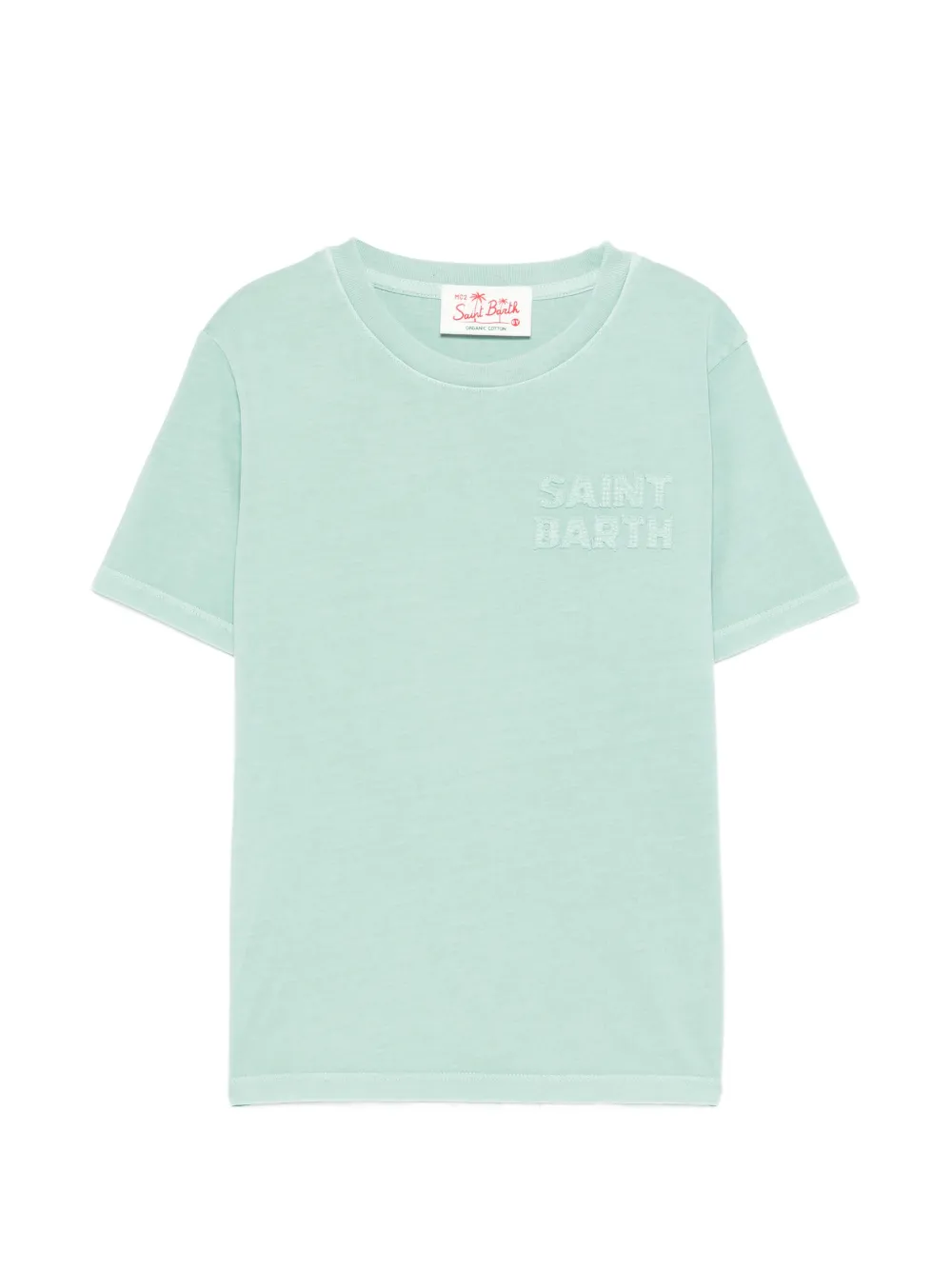 MC2 Saint Barth Kids Portofino Jr embossed T-shirt - Verde