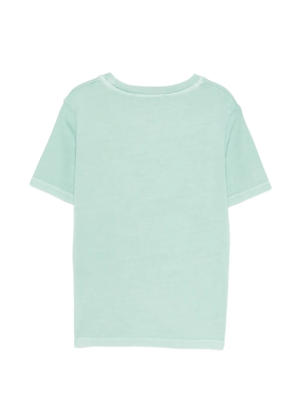MC2 Saint Barth Kids Portofino Jr T-shirt met reliëf Groen