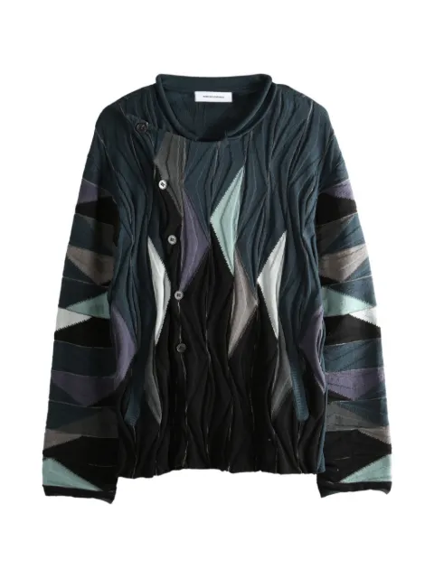 Kiko Kostadinov patchwork button jacket