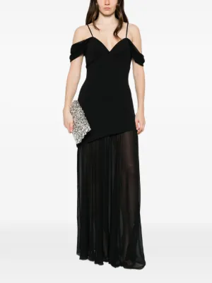 aniye by olga dress with anthracite glitter ruches Aniye By Clothing for Women