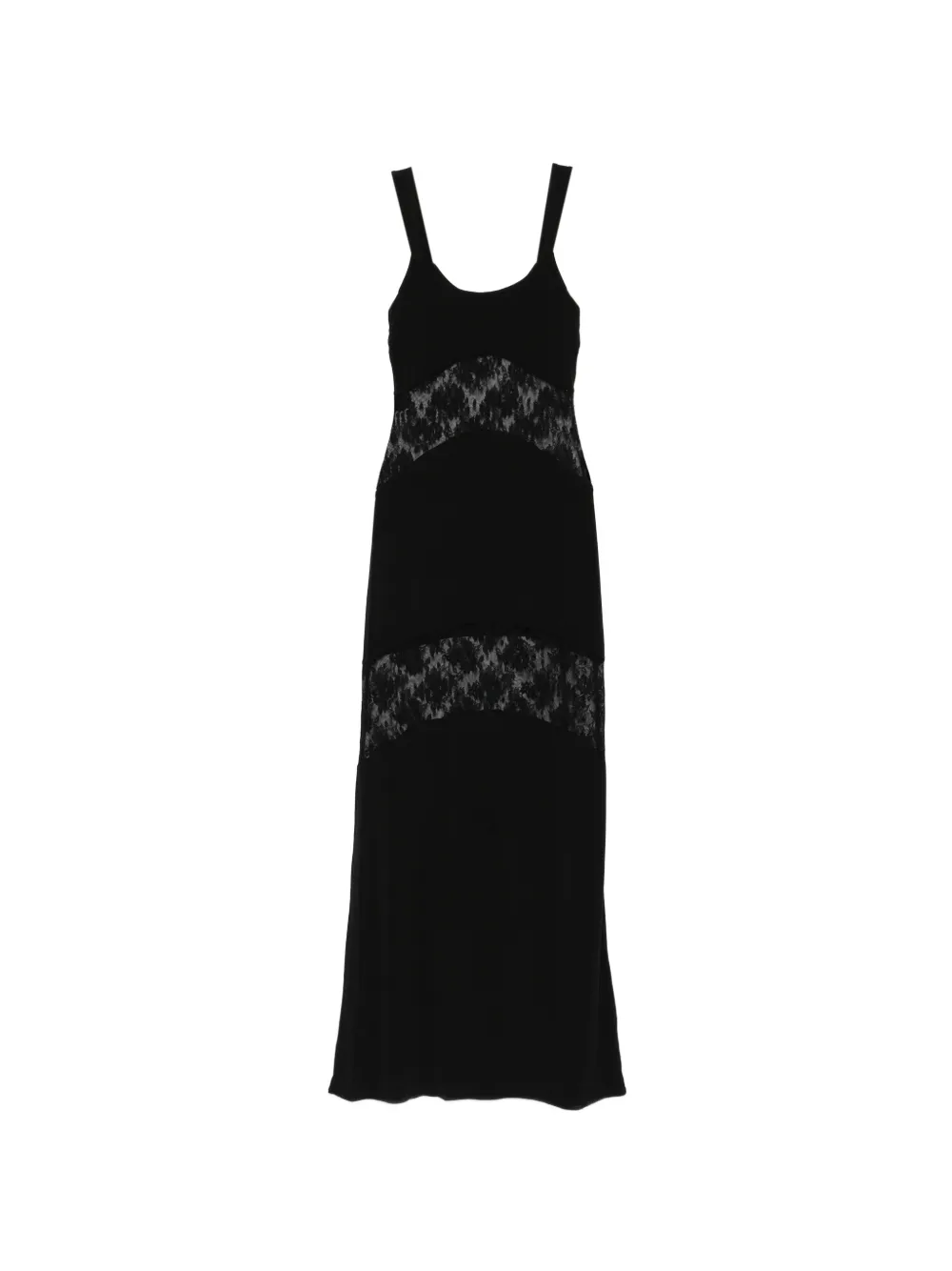 Aniye By Norah lace-panel maxi dress - Nero