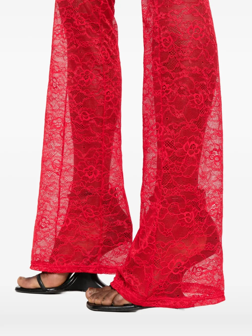 Alchemy Jumpsuit met kant Rood