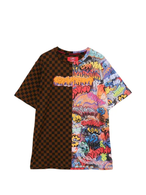 sprayground kid graffiti-print T-shirt