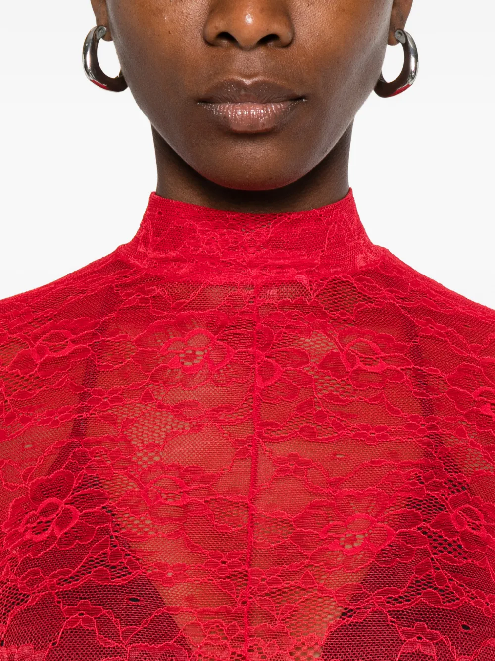 Alchemy Jumpsuit met lange mouwen Rood