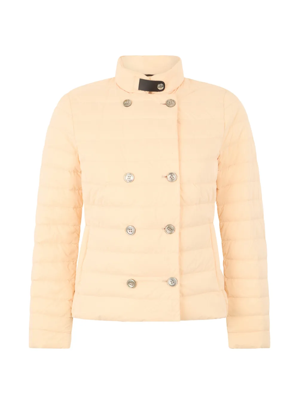Moorer double-breasted puffer jacket - Giallo