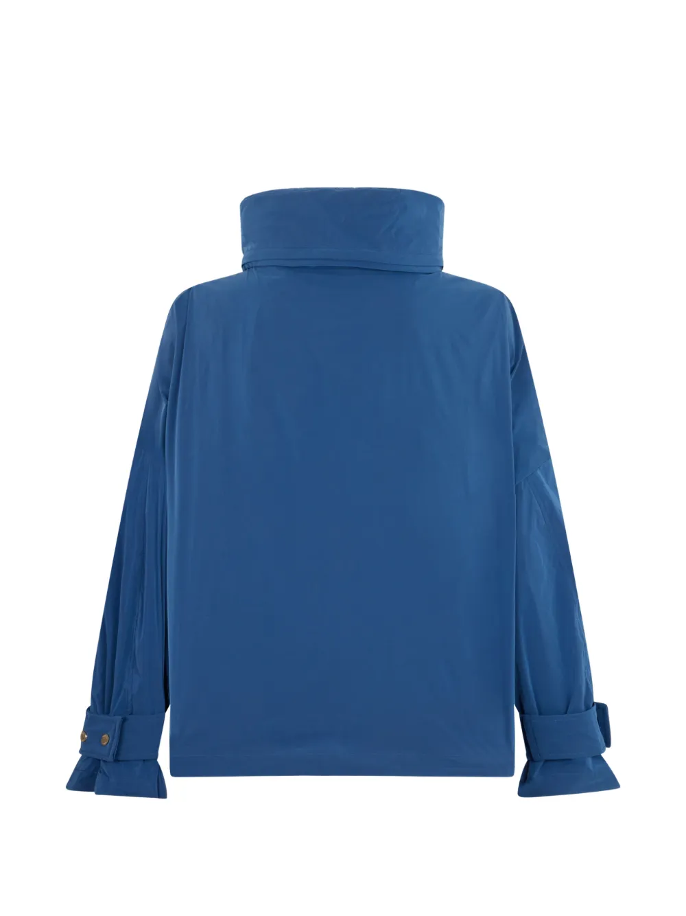  Moorer High-collar Button Jacket - Blue 