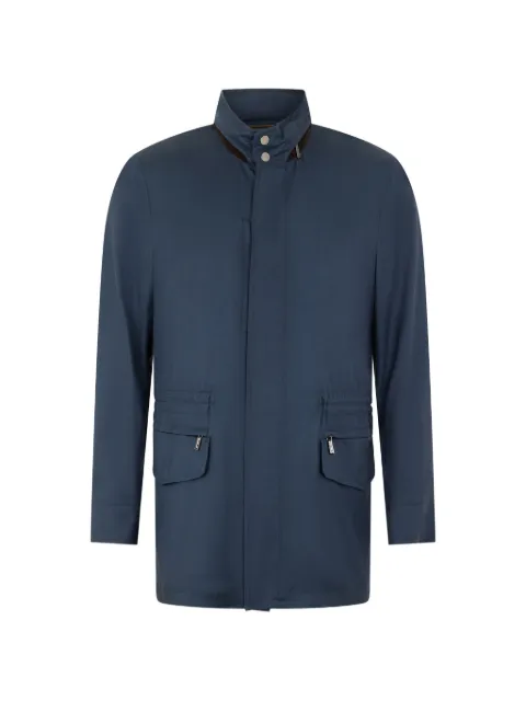 Moorer high-neck coat