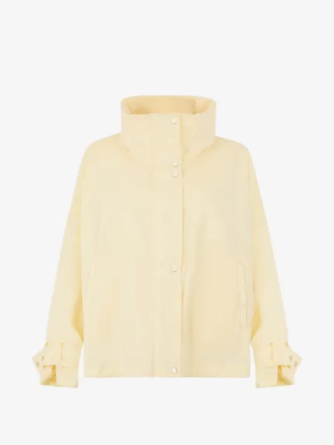 Moorer high-neck zip jacket