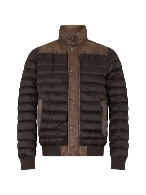 Moorer raised-collar padded jacket