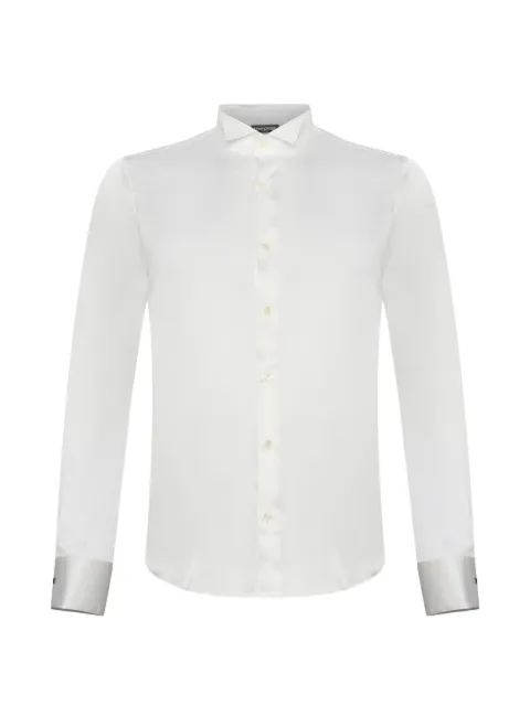FRANZESE COLLECTION long-sleeves silk shirt