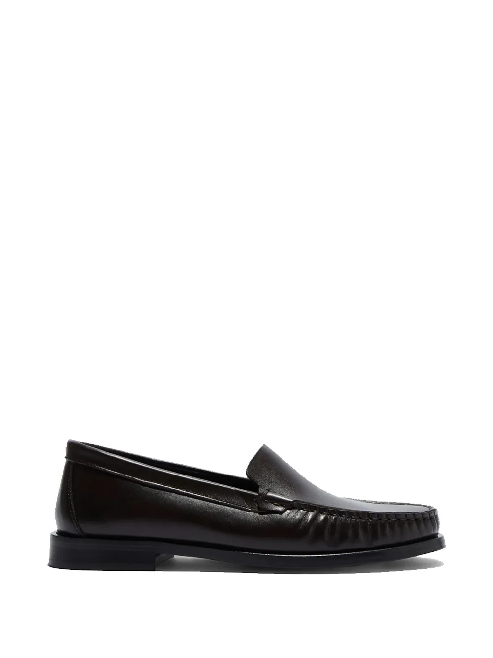 Aeyde Arthur stitched loafers - Marrone