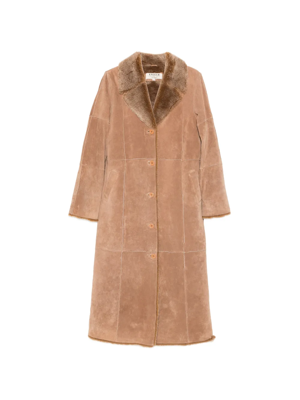 A.N.G.E.L.O. Vintage Cult 2000s buttoned long-sleeve coat - Toni neutri