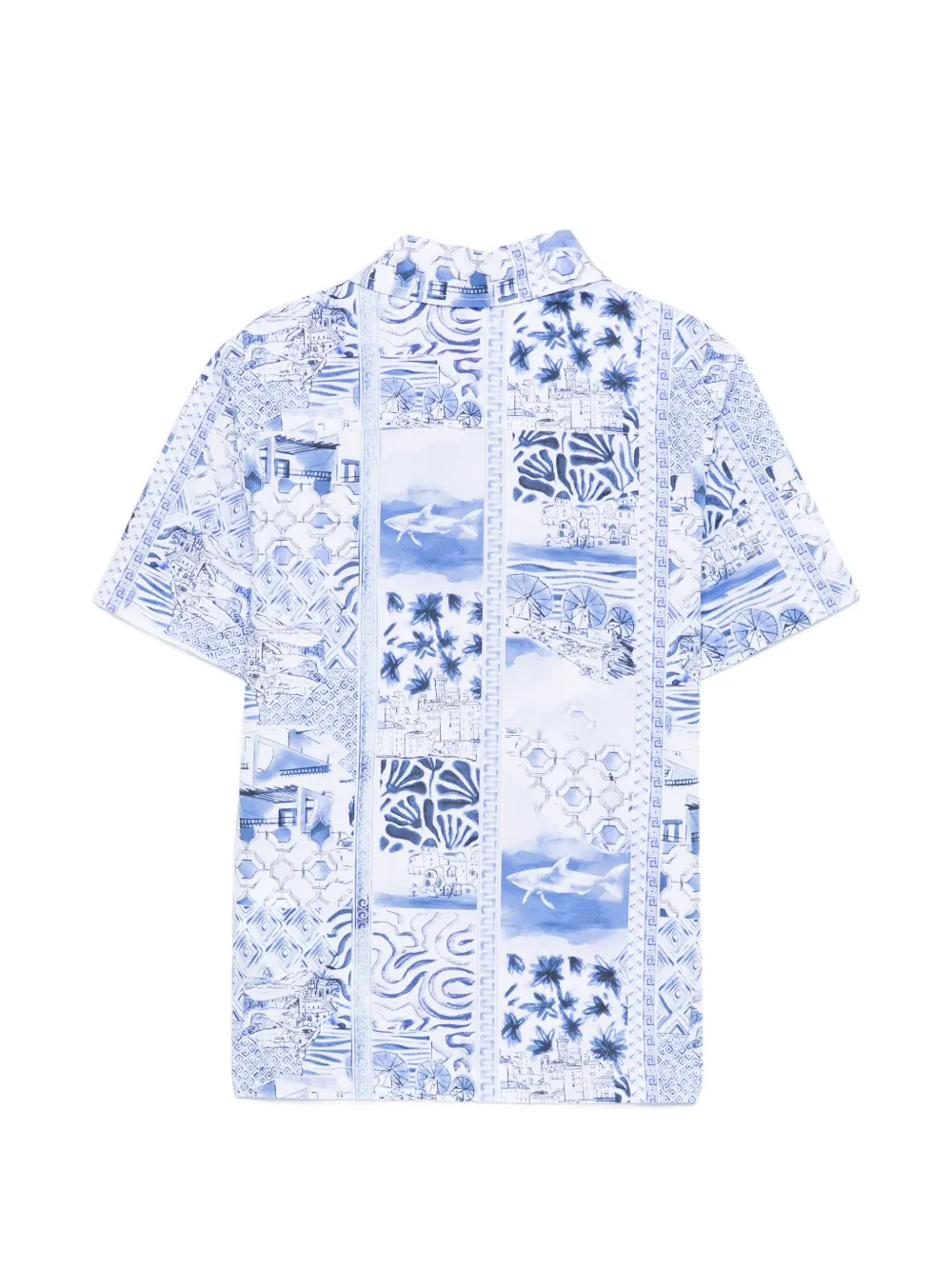  Paul & Shark Junior Patterned Shirt - White 