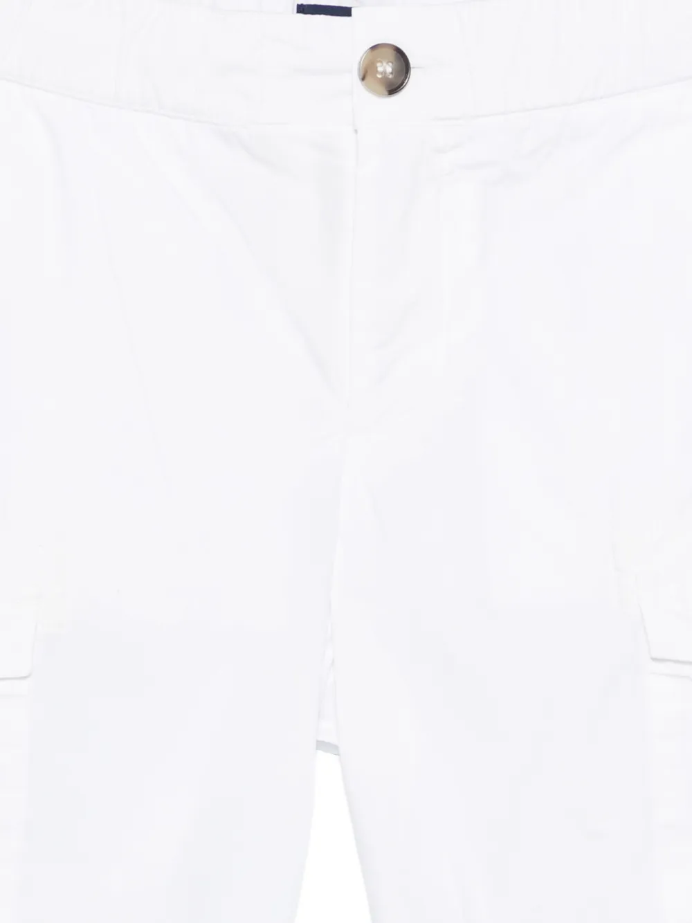 Paul & Shark Junior Cargo shorts met knopen Wit