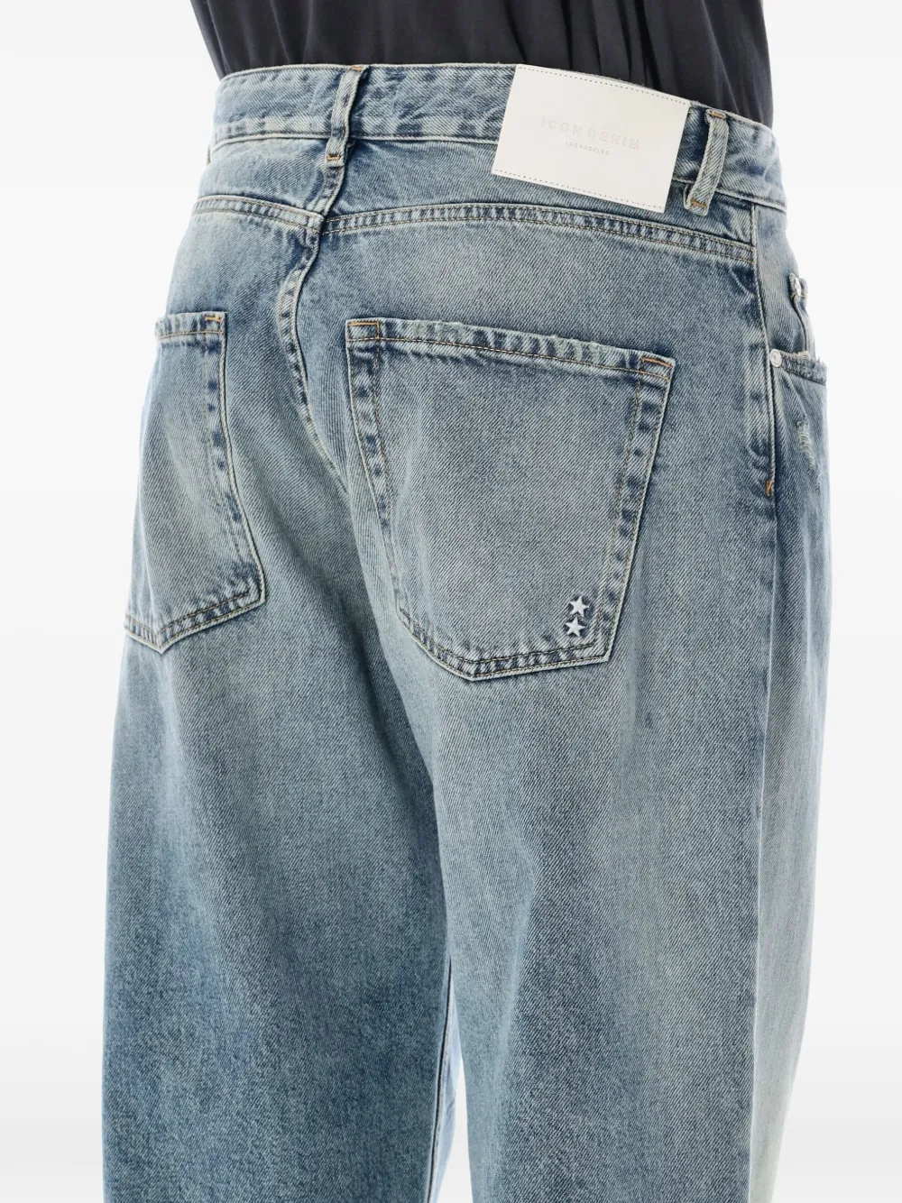 ICON DENIM Will jeans met wijde pijpen Blauw