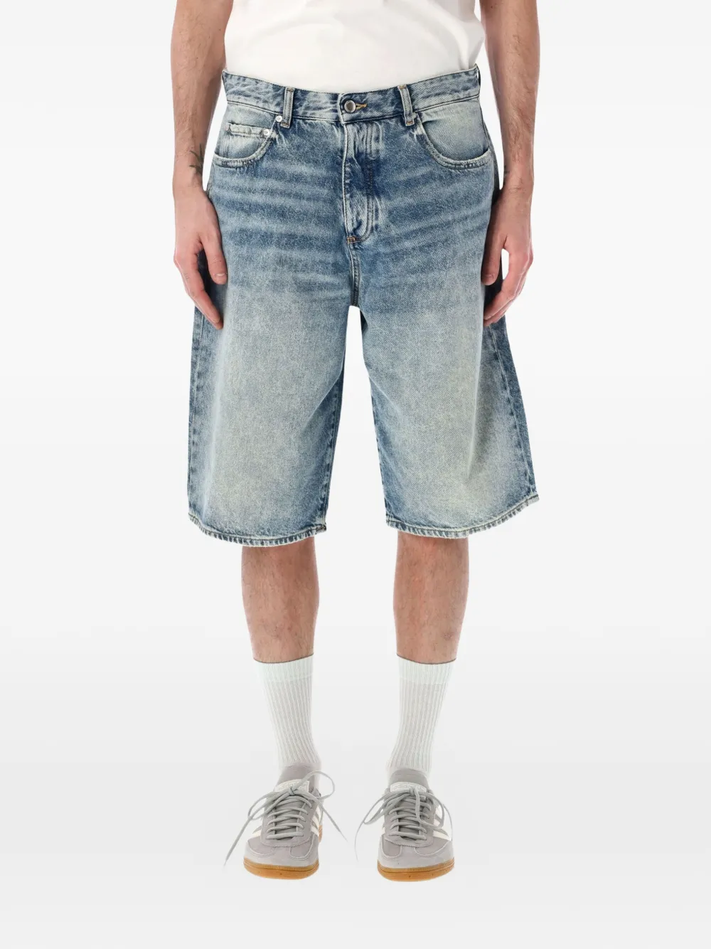 ICON DENIM 네드 데님 쇼츠 | 블루