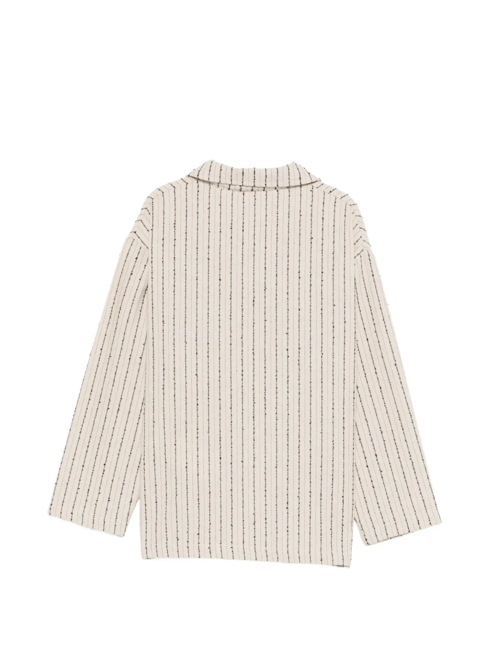 Paolo Pecora Kids Gestreept shirt Beige