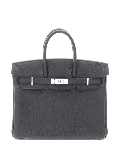 Hermès Pre-Owned 2025 25 Birkin leather handbag