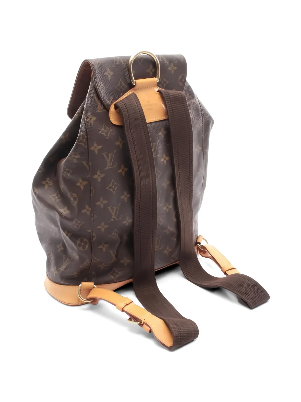  Louis Vuitton Pre-owned 1996 Montsouris Gm Backpack - Brown 