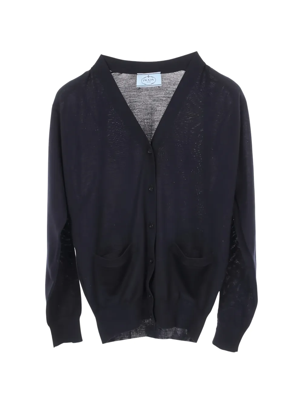 Prada Pre-Owned Cardigan con scollo a V anni 2010 - Blu