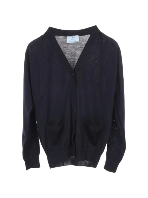 Prada Pre-Owned 2010s V-neck cardigan