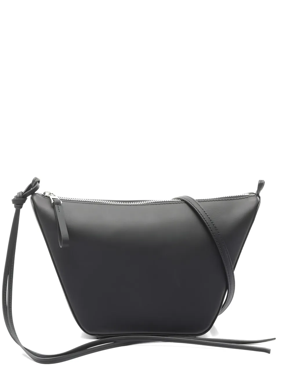 Loewe Pre-Owned 2020s mini Hammock leather shoulder bag - Nero