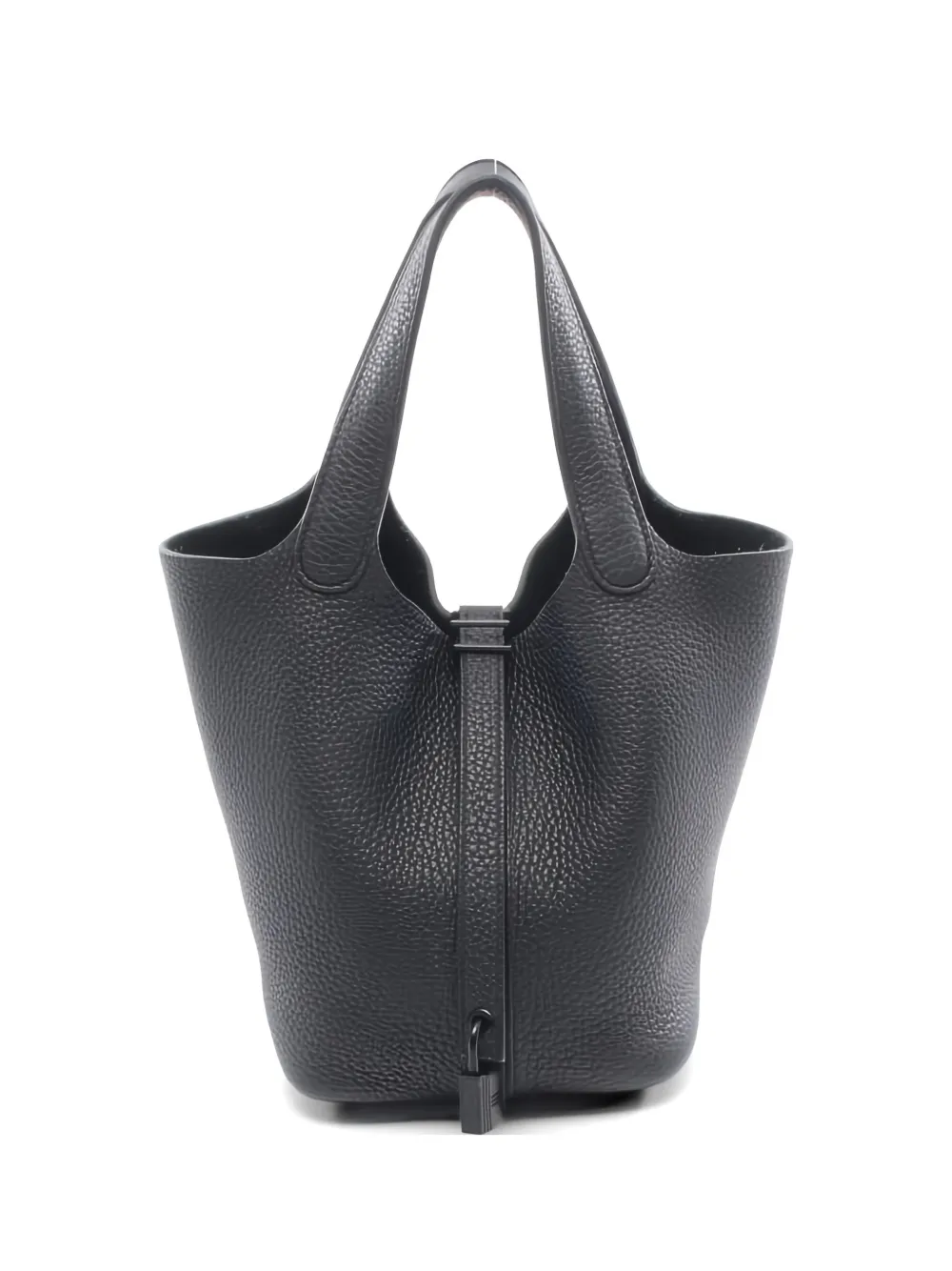 Hermès Pre-Owned 2021 Picotin Lock Clemence tote bag - Black