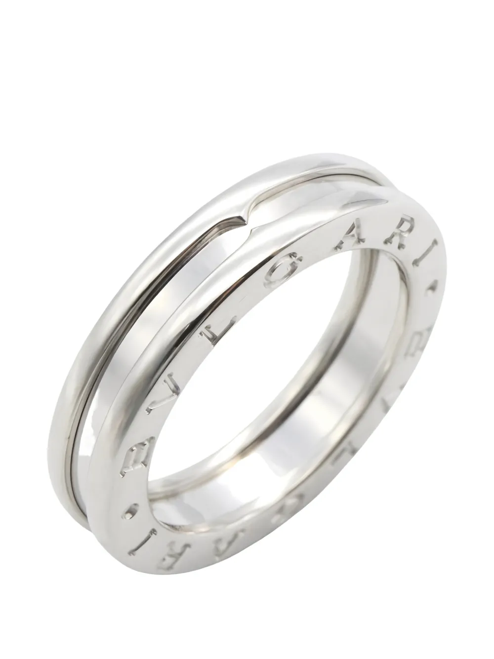 Bvlgari Pre-Owned 2010 18kt white gold B-zero 1 ring - Argento