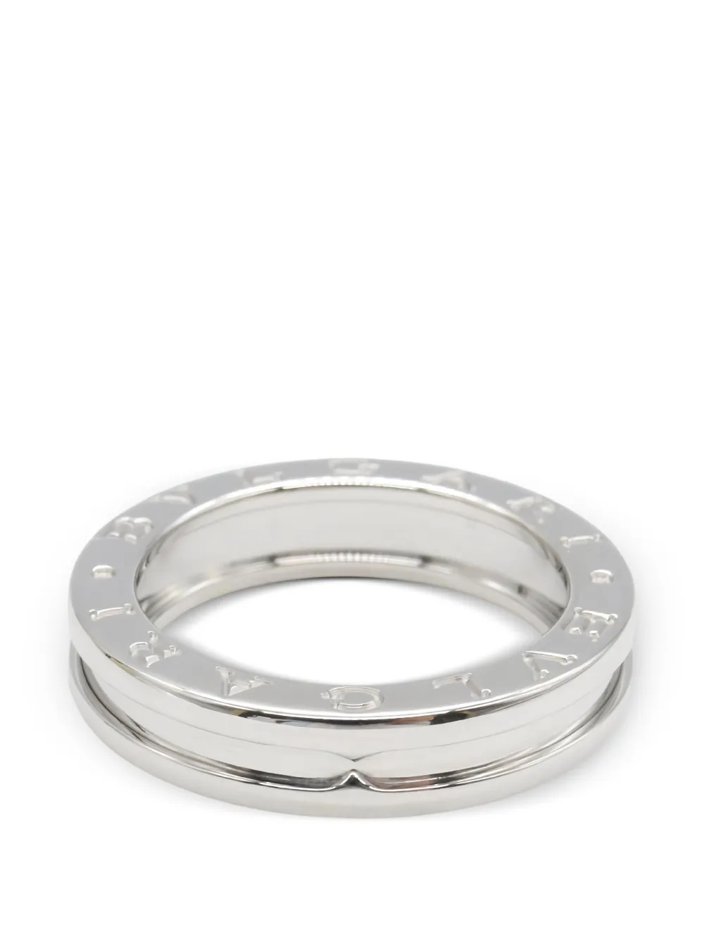Bvlgari Pre-Owned 2010 18kt white gold B-zero 1 ring - Argento
