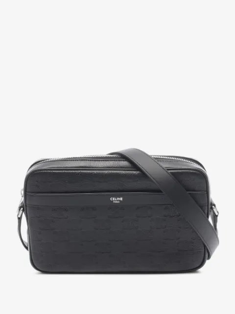 Celine Pre-Owned 2020s Triomphe medium leren messengertas