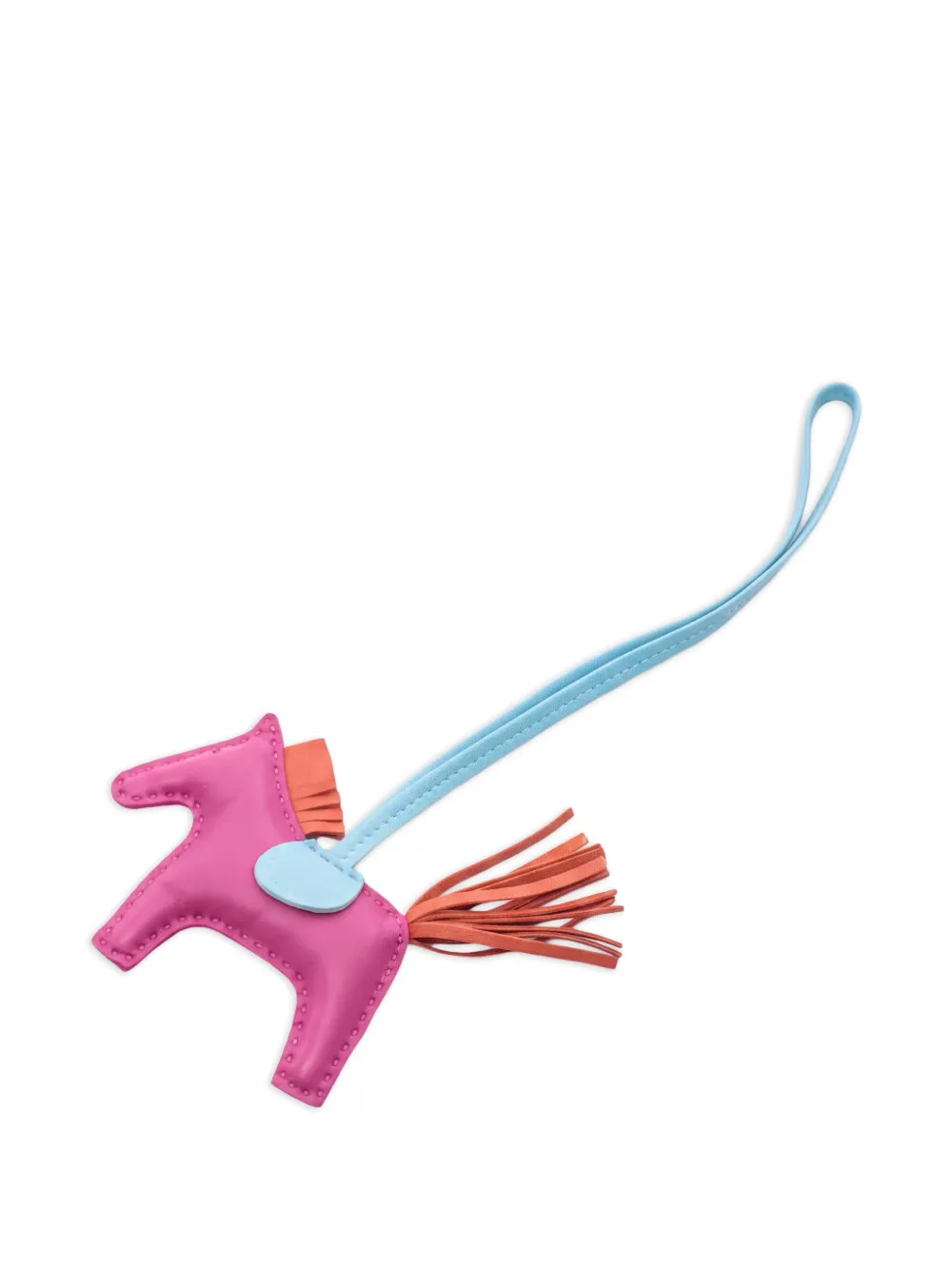 Hermès Pre-Owned 2017 PM Rodeo bag charm - Rosa