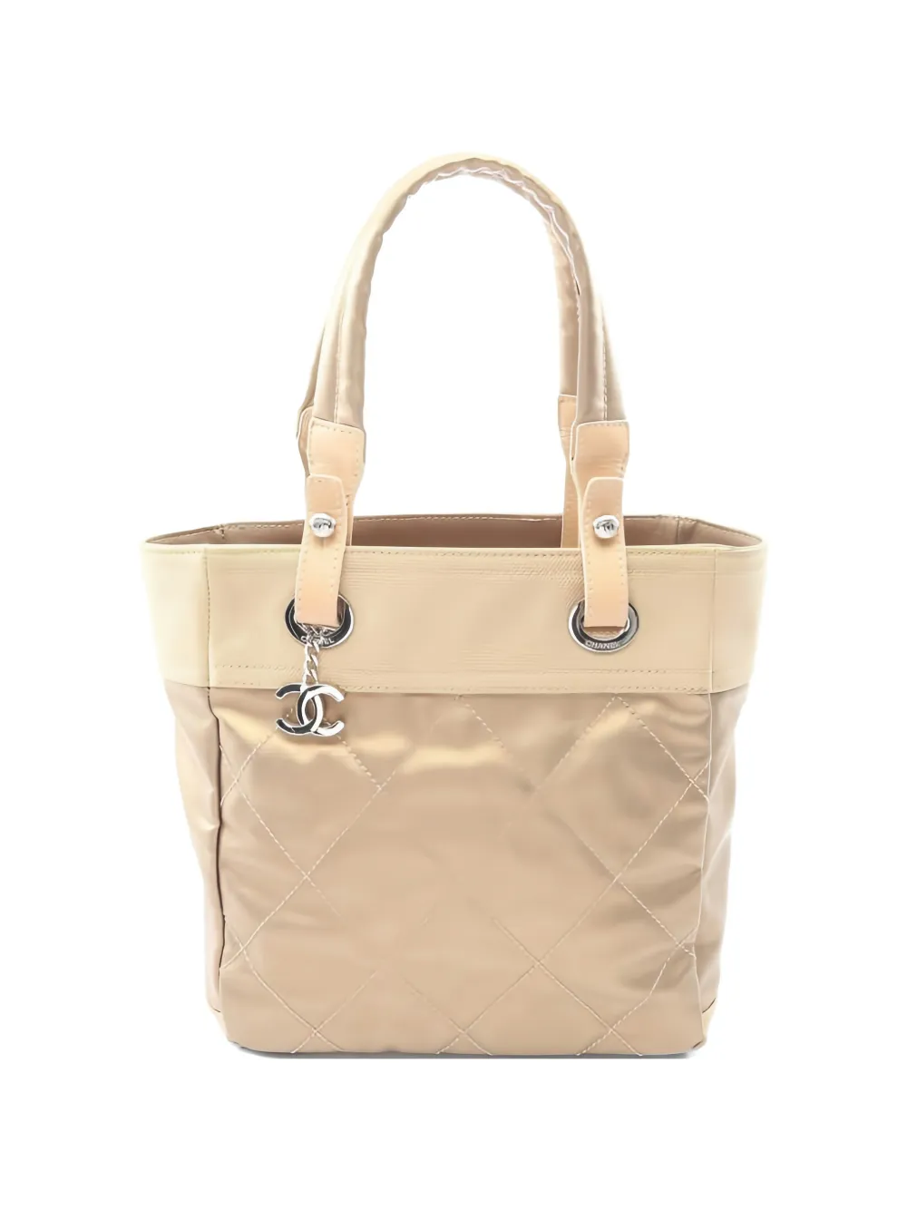 CHANEL Pre-Owned 2006-2008 PM Biarritz tote bag - Nude