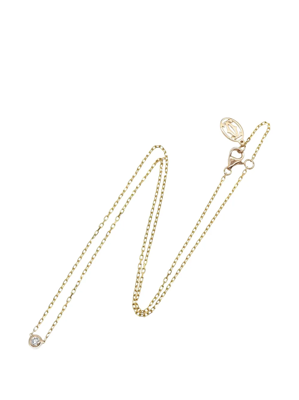Cartier 2010s SM Damour diamond necklace - Oro