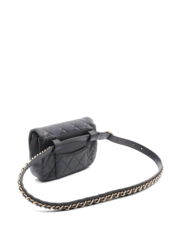 CHANEL Pre-Owned 2019 Chanel19 キルティング レザー ベルトバッグ