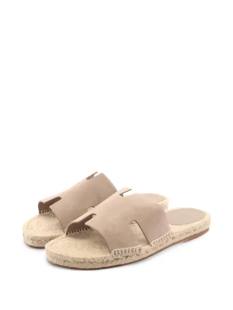 Hermès Pre-Owned 2020s Antigua open-toe espadrilles