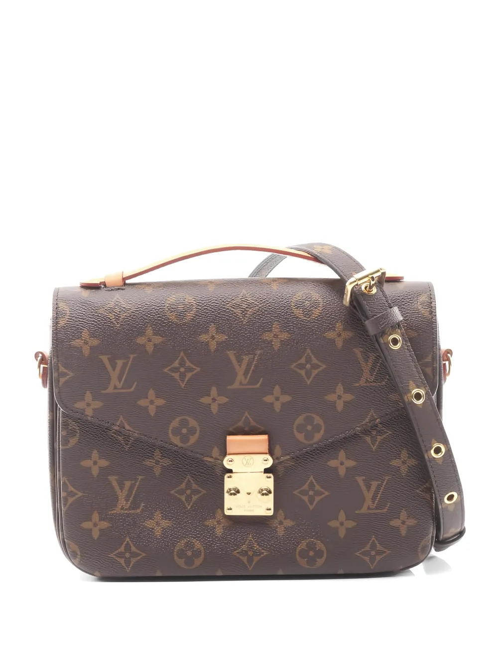 Louis Vuitton Pre-Owned 2020 Metis MM monogram leather tote bag - Marrone