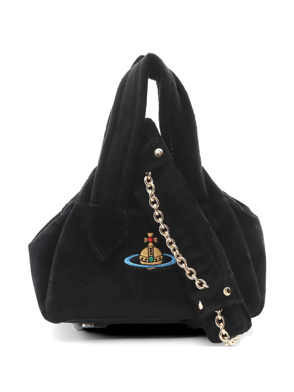 Vivienne Westwood Pre-Owned Borsa tote Yasmin mini - Nero