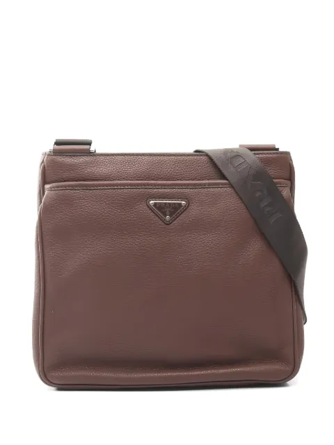 Prada Pre-Owned Vittelo City leather shoulder bag